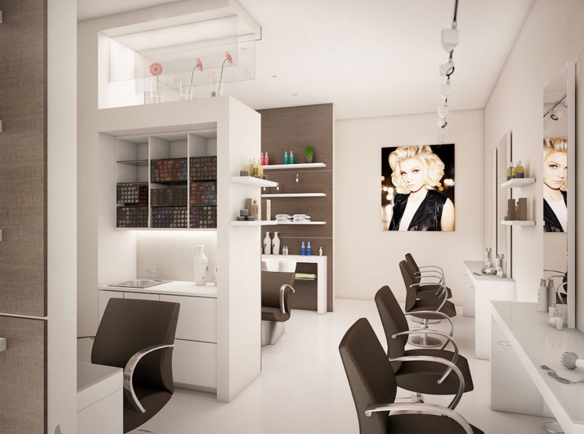 Salon de coiffure moderne